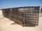 (10) Free Standing 24Ft Fence Panels (1) w/ 12Ft Gate
