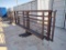 (5) Free Standing 24Ft Fence Panels