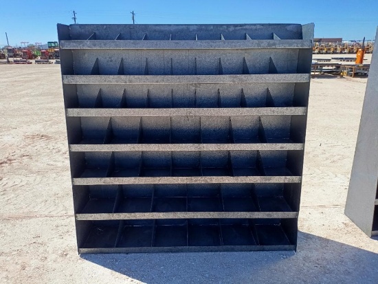 Unused (53 Bin) Metal Bolt Bin