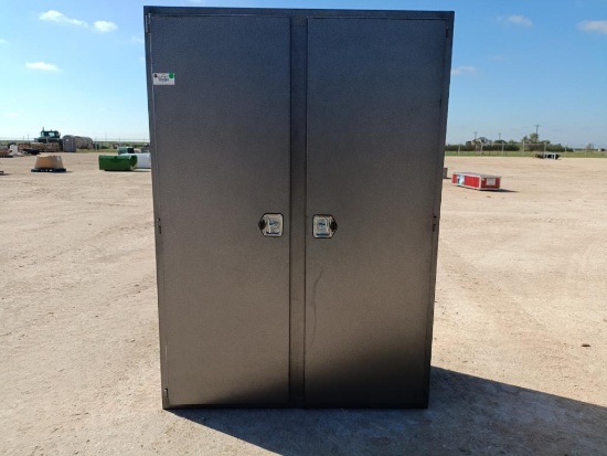 Unused 2 Door Storage Cabinet