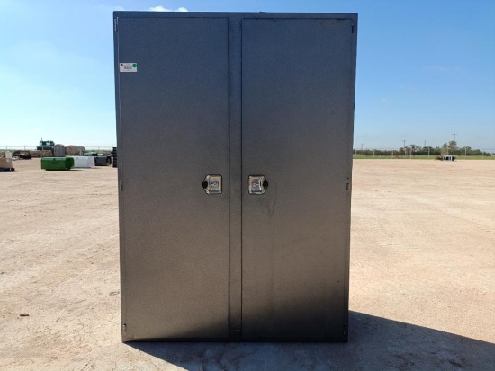 Unused 2 Door Storage Cabinet