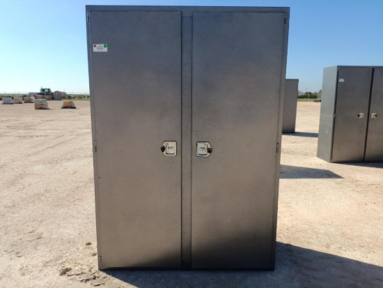 Unused 2 Door Storage Cabinet