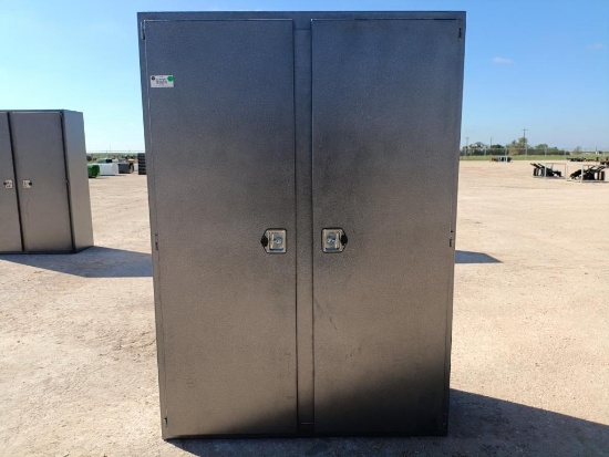 Unused 2 Door Storage Cabinet