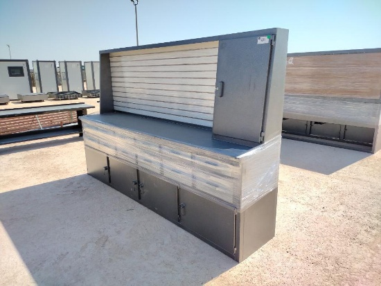 Unused 10Ft Work Bench Cabinet