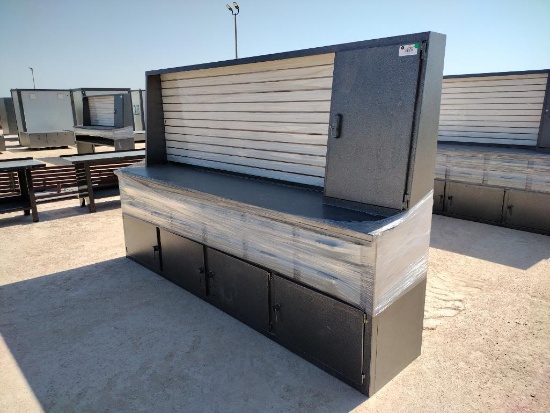 Unused 10Ft Work Bench Cabinet