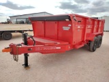 Unused 2024 ED Trailers 14Ft Dump Trailer