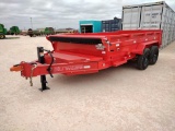 Unused 2024 ED Trailers 14Ft Dump Trailer