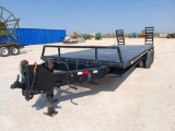 Shop Made 24Ft Equipment Trailer
