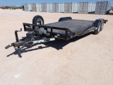 2009 Texas Bragg 20Ft Car Hauler Trailer