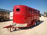 2024 GR Trailers 16Ft Bumper-Pull Livestock Trailer
