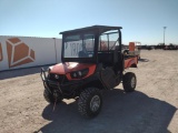 2022 Kubota XG850 Sidekick UTV