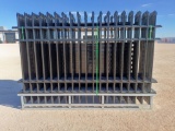 (24) Unused 10Ft Wrought Iron Fencing