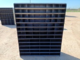 Unused (76 Bin) Metal Bolt Bin