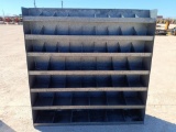 Unused (53 Bin) Metal Bolt Bin