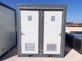 Portable Toilet w/ Double Close Stools