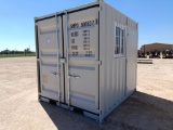 9Ft Container w/ Side Door & Window