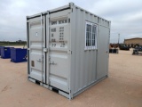 9Ft Container w/ Side Door & Window