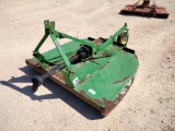 5 Ft John Deere LX5 Rotary Cutter, 3 Pt Hitch ( Rust Damage )