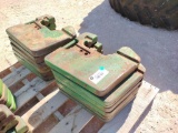 (12) John Deere Front Weights