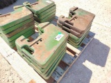 (12) John Deere Front Weights