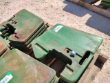 (8) John Deere Front Weights