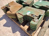 (8) John Deere Front Weights
