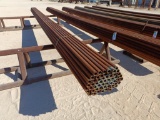 Bundle w/(57) Joints of 1 1/4? Steel Tubing, 21Ft Long