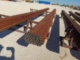 Bundle w/(57) Joints of 1 1/4? Steel Tubing, 21Ft Long