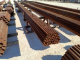 Bundle w/(57) Joints of 1 1/4? Steel Tubing, 21Ft Long