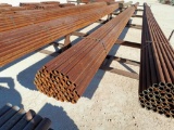 Bundle w/(57) Joints of 1 1/4? Steel Tubing, 21Ft Long