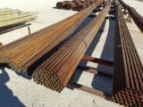 Bundle w/(57) Joints of 1 1/4? Steel Tubing, 21Ft Long
