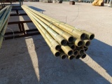 (20) Joints of 2 3/8'' Fiberglass Pipe, 29Ft Long