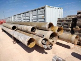 Lot w/ Misc Fiberglass Pipe