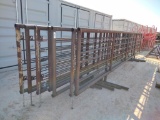 (8) Free Standing 24Ft Fence Panels