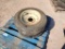 (2) Equipment Wheels w/Foam Filled Ties 26 x 6.6