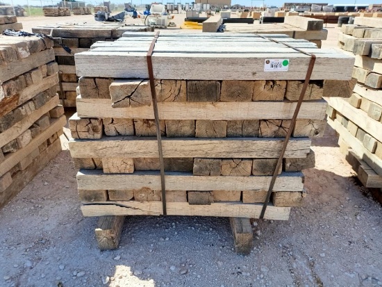 (1) Stack of 4" x 6" x 48" Wooden Skids
