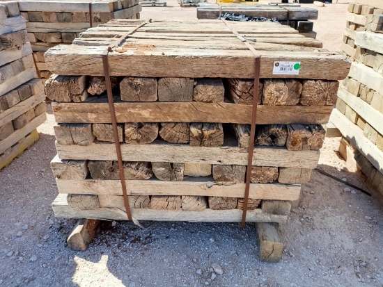 (1) Stack of 4" x 6" x 48" Wooden Skids