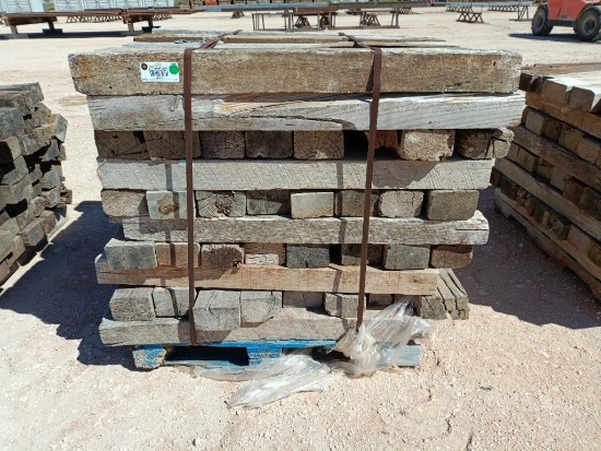 (1) Stack of 4" x 6" x 48" Wooden Skids