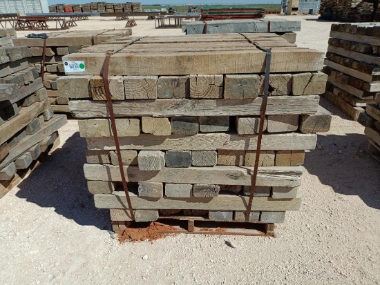 (1) Stack of 4" x 6" x 48" Wooden Skids