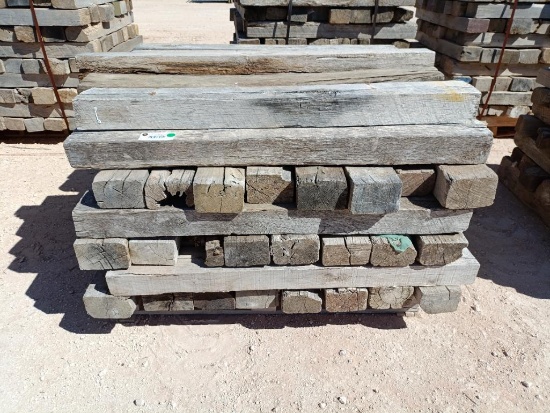 (1) Stack of 4" x 6" x 48" Wooden Skids