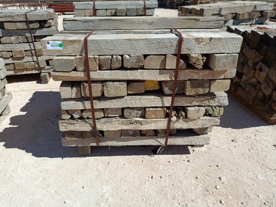 (1) Stack of 4" x 6" x 48" Wooden Skids