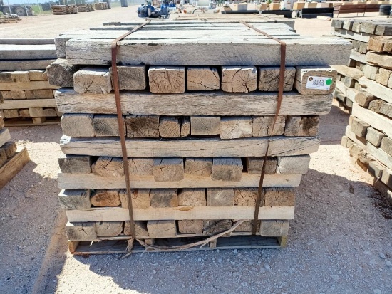 (1) Stack of 4" x 6" x 48" Wooden Skids