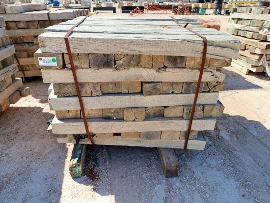 (1) Stack of 4" x 6" x 48" Wooden Skids
