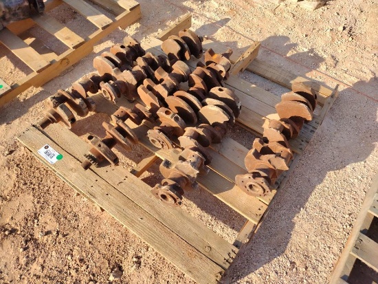 Pallet of Crankshafts