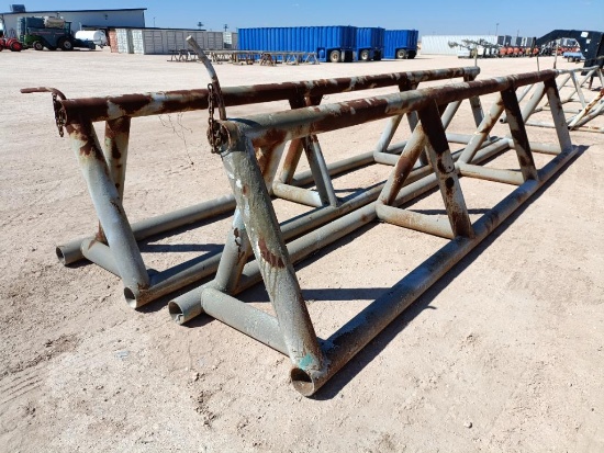 (2) 21.2Ft Pipe Racks