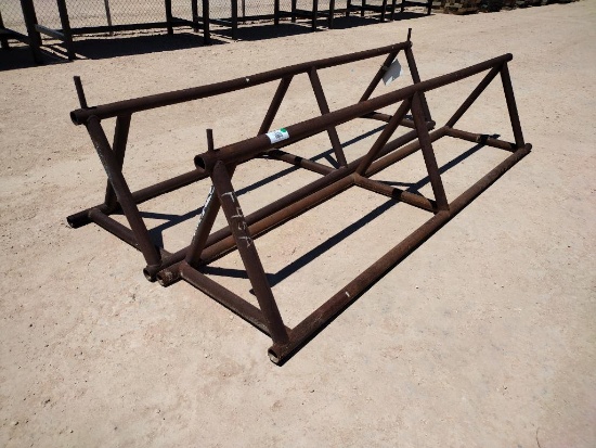 (2) 10Ft Pipe Racks