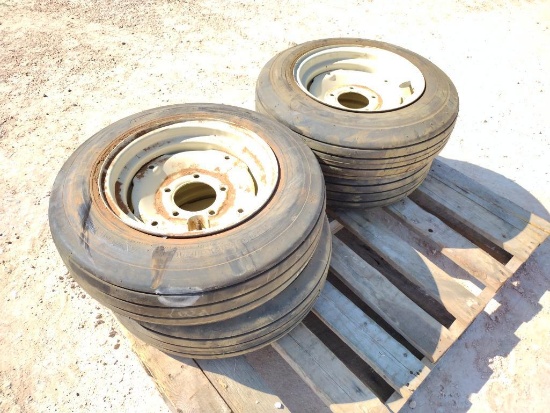 (4) Equipment Wheels w/Foam Filled Tires 26 x 6.6