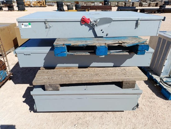 (3) Heavy Duty Safety Switch Boxes