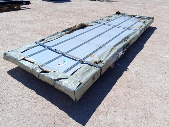 Bundle of Approx (100) 37" x 118" Metal Roof Panels