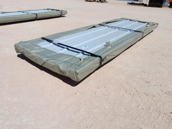 Bundle of Approx (100) 37" x 118" Metal Roof Panels